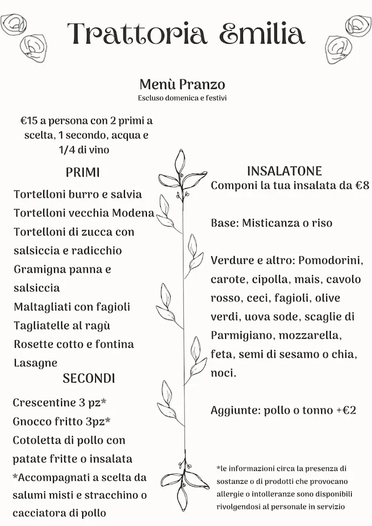 Menu_Trattoria Emilia all you can eat_Savignano sul Panaro_immagine_1