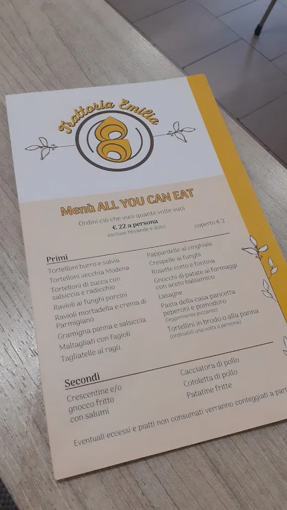 Lucia Zerbinati_Trattoria Emilia all you can eat_Savignano sul Panaro_recensione