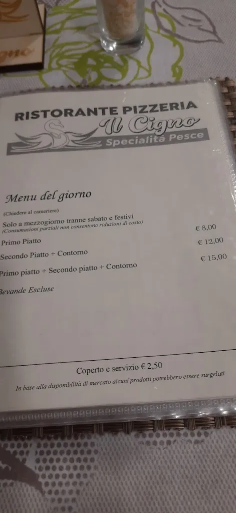 Menu_Ristorante Pizzeria Il Cigno_Savignano sul Panaro_image_2