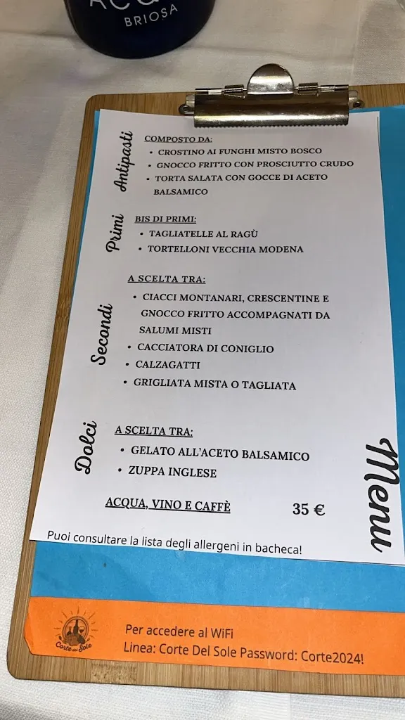 Menu_Agriturismo Corte del Sole_Savignano sul Panaro_image_1