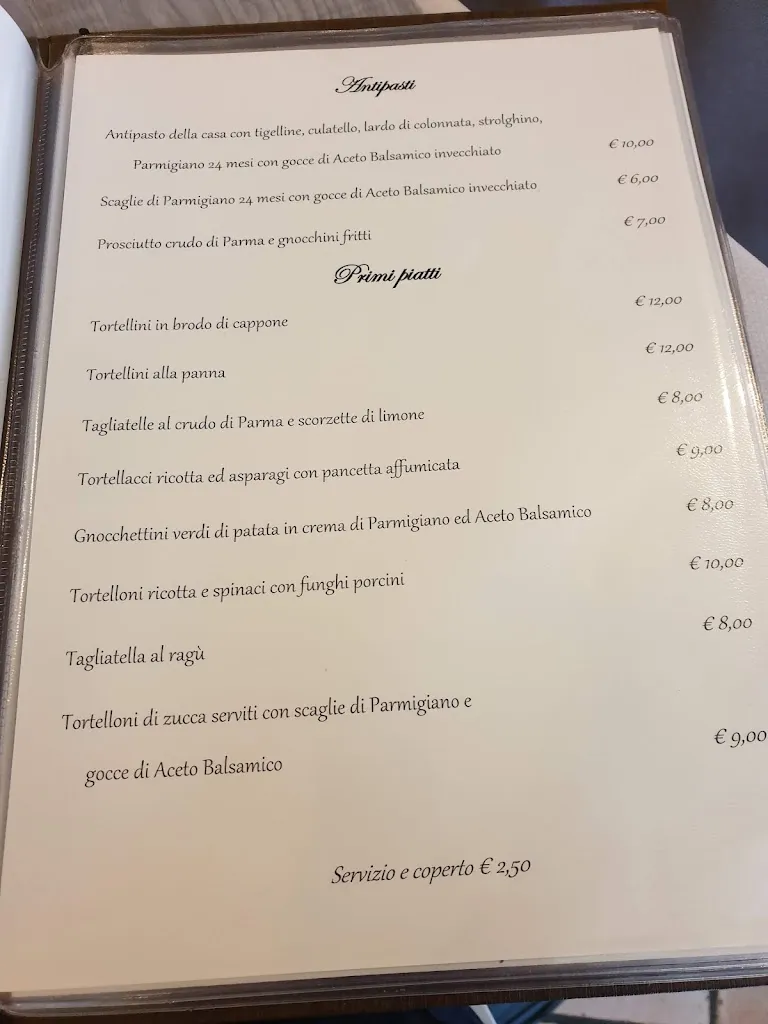 Menu_La Spiga_Savignano sul Panaro_image_1