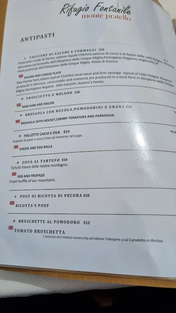 Menu_Rifugio Fontanile Ristorante - Bar Lounge - Aper-Time_Rivisondoli_image_3
