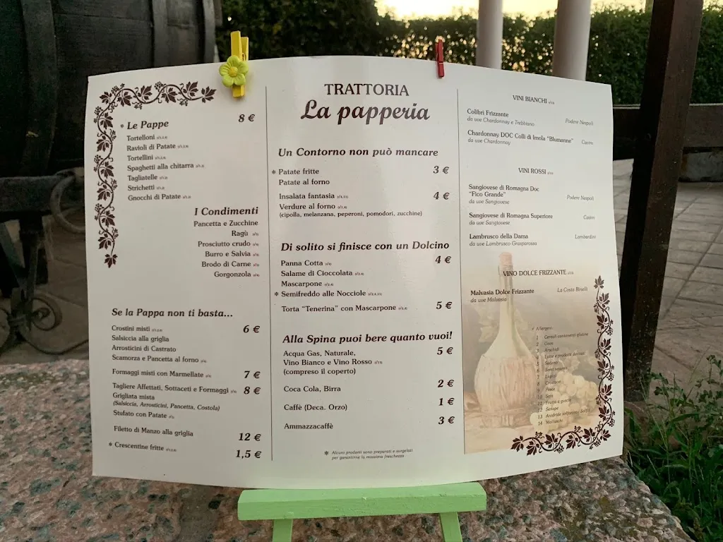 Menu_La Papperia_Sesto Imolese_image_1