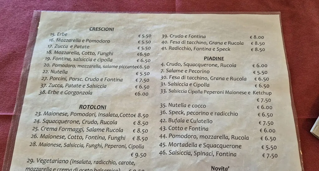 Menu_Ristorante Pizzeria La Pieda_Sogliano al Rubicone_image_1