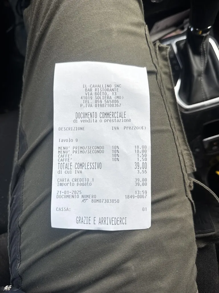 Nick Wisniewski_Ristorante Bar Il Cavallino_Soliera_review