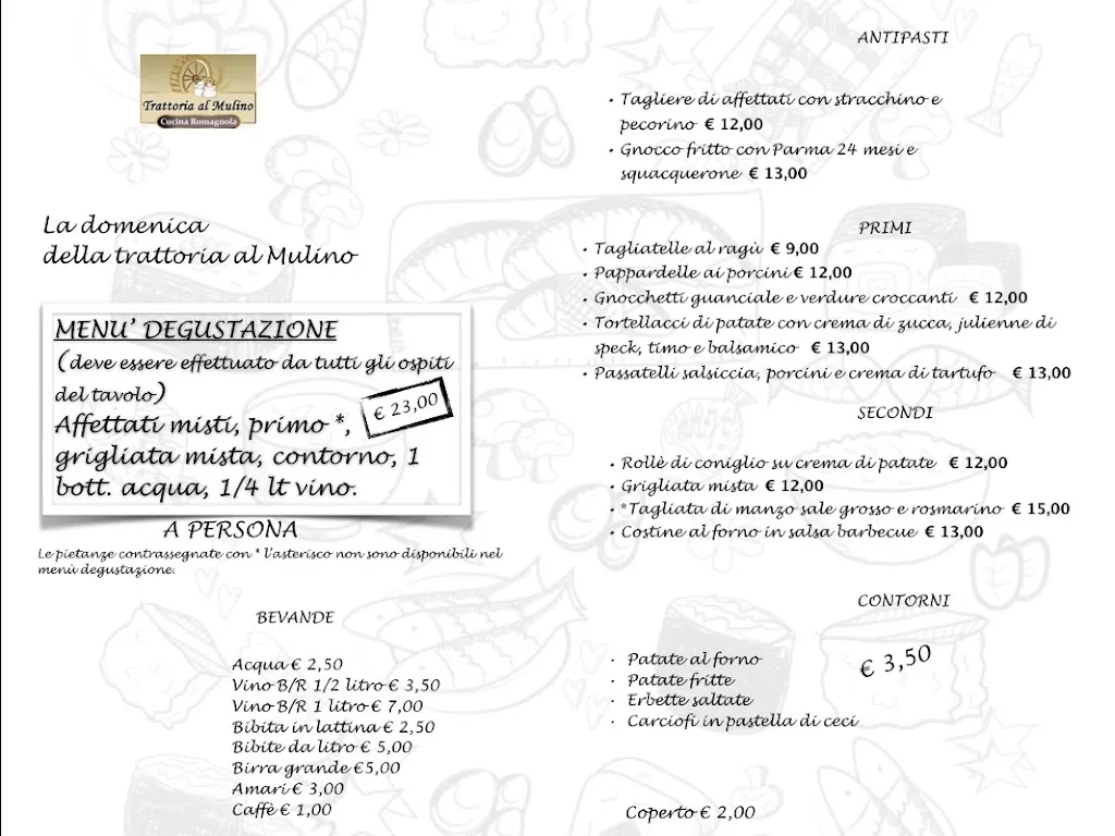 Menu_Trattoria Al Mulino_Savignano sul Rubicone_image_4
