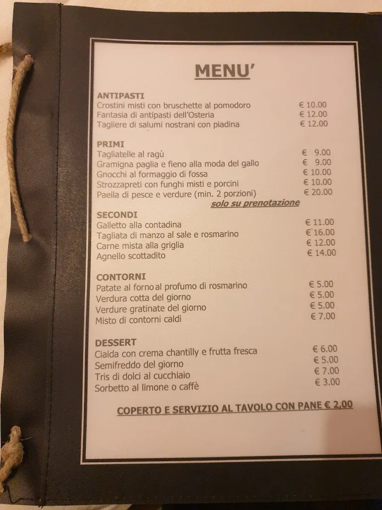 Menu_Antica Osteria del Gallo_Savignano sul Rubicone_image_4