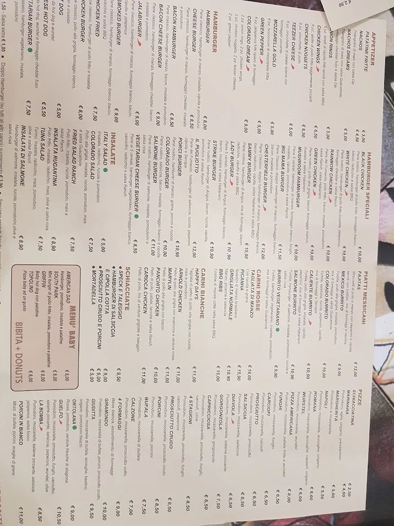 Menu_Colorado Dream_Savignano sul Rubicone_immagine_2