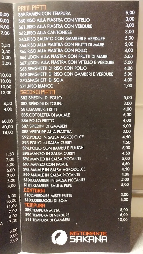 Menu_Sakana_Savignano sul Rubicone_image_3