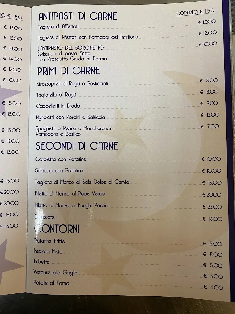 Menu_Ristorante Pizzeria Il Borghetto_Savignano sul Rubicone_immagine_1