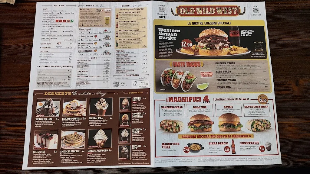 Menu_Old Wild West - Savignano Romagna_Savignano sul Rubicone_image_4
