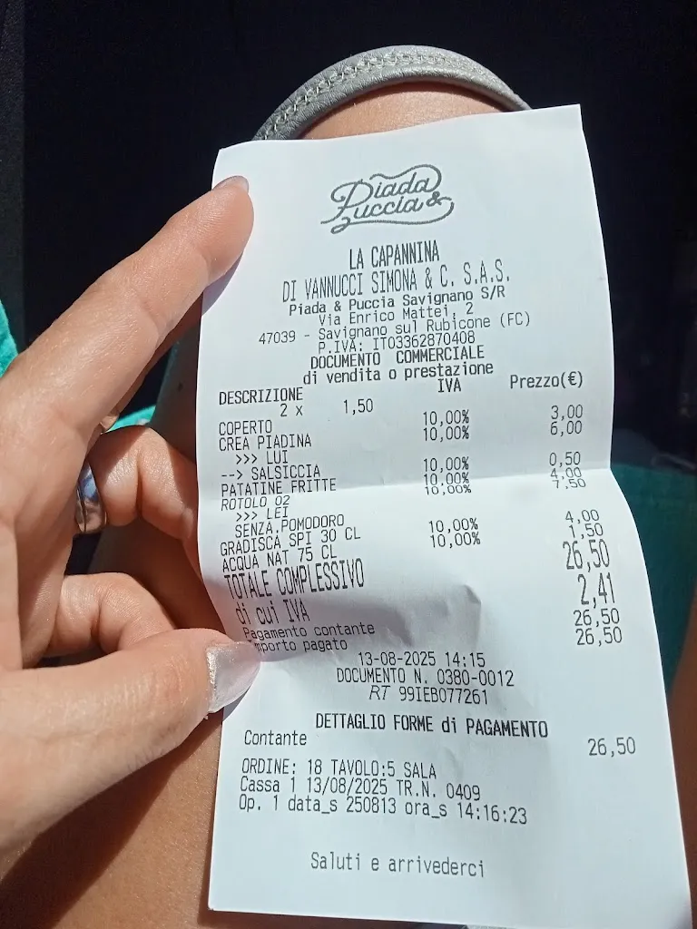 Maria Tereza Haboczki_Piada e Puccia Savignano_Savignano sul Rubicone_review