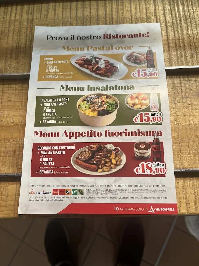 Menu_Autogrill Bevano Ovest_Savignano sul Rubicone_image_2