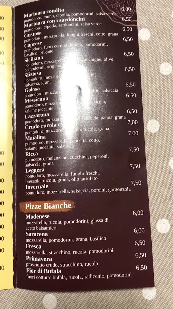 Menu_Pizzeria Mimì_Savignano sul Rubicone_image_3