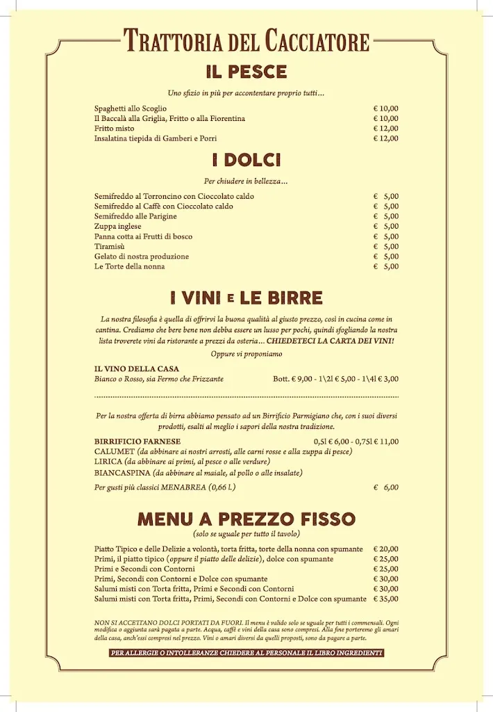 Menu_Trattoria del Cacciatore_Sorbolo_image_1