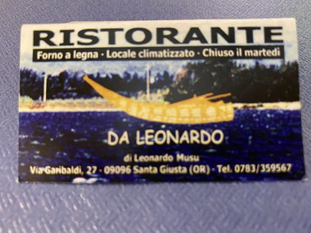 Valentina Sanna_Ristorante Da Leonardo_Roccaspinalveti-Santa Giusta_recensione