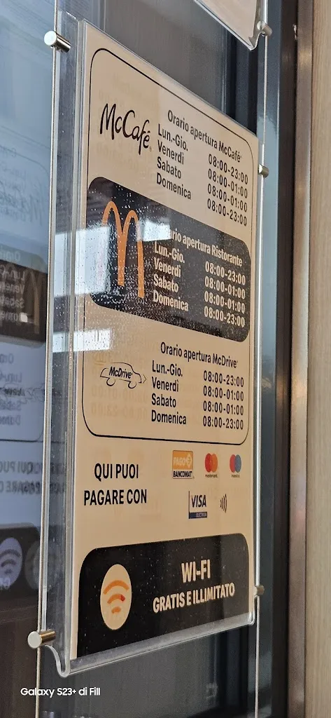 Menu_McDonald's Sorbolo_Sorbolo_image_1