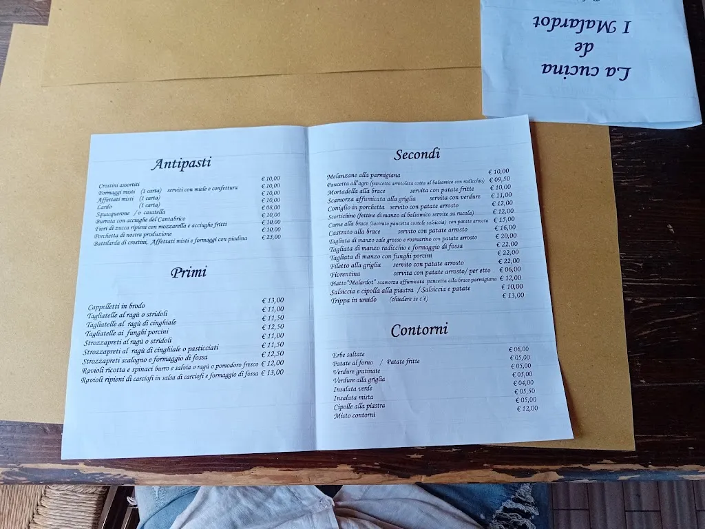 Menu_Ristorante I Malardot_Torriana_immagine_1