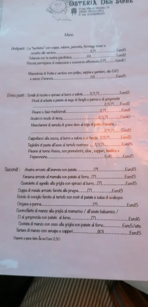 Menu_Osteria del Sole_Travo_image_3