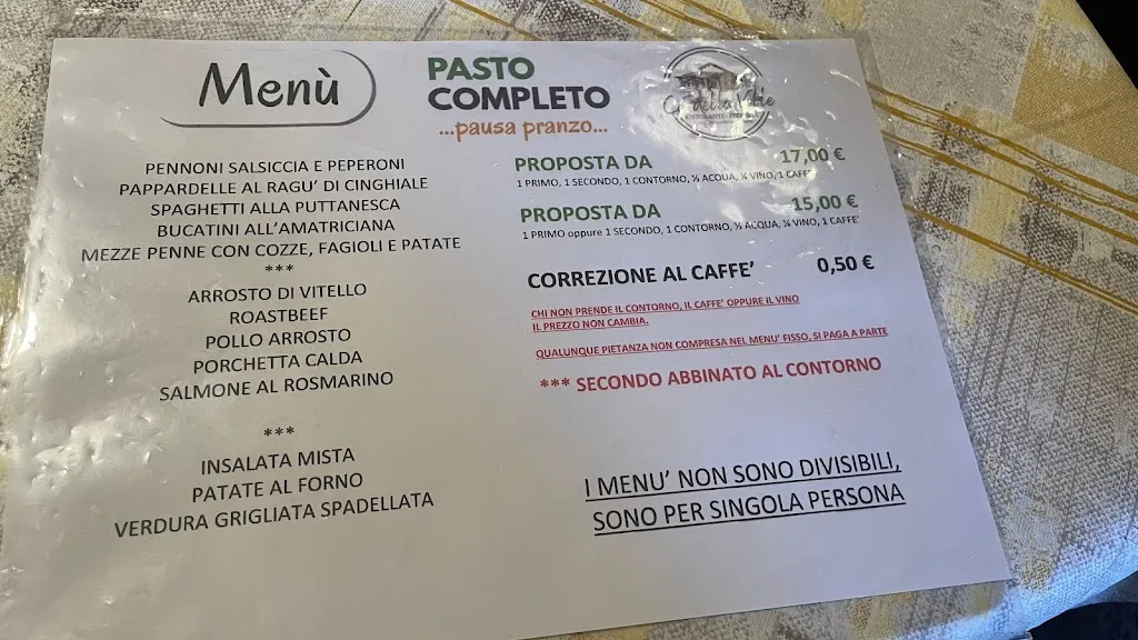 Menu_Ristorante-Pizzeria Cà Della Valle_Traversetolo_immagine_1