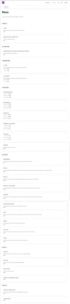 Menu_La Zagara @ Exenel_Traversetolo_image_1