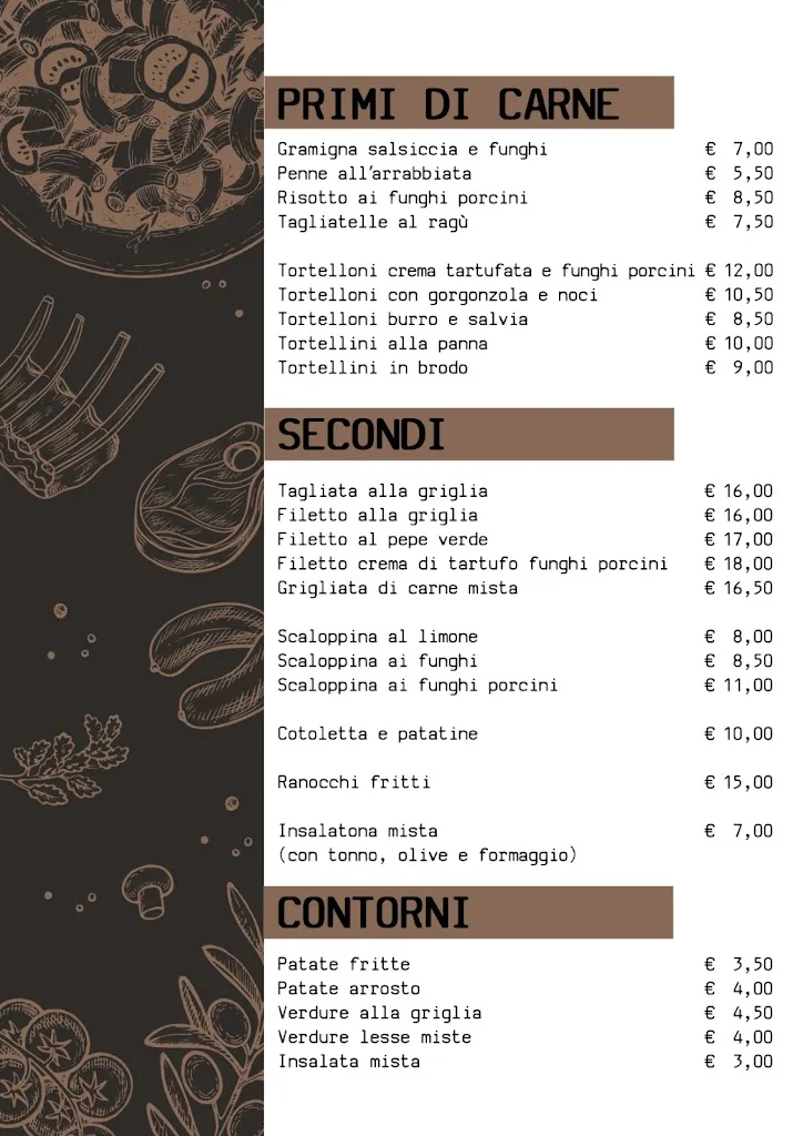 Menu_Ristorante Pizzeria La Brace di Licciardo Stefania & C. sas_Vergato_image_1