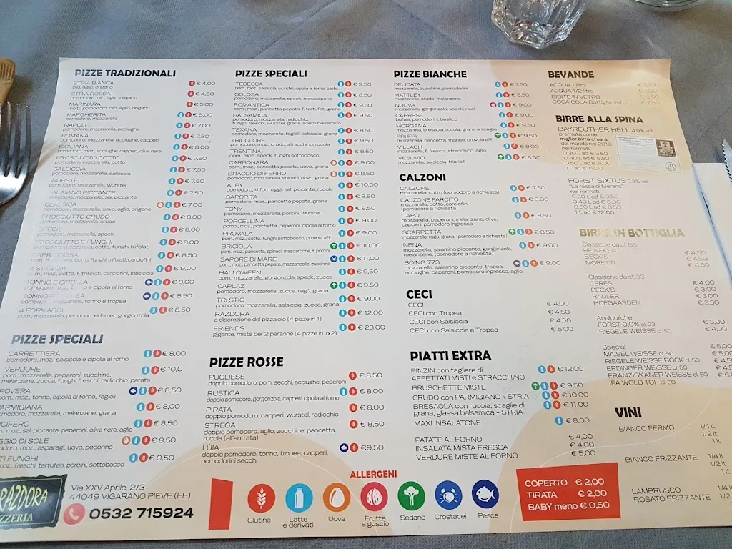 Menu_La Razdora_Vigarano Pieve_image_1