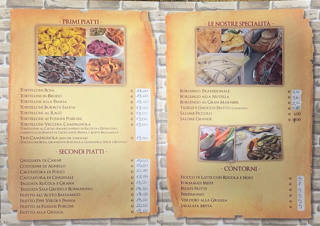 Menu_Trattoria La Campagnola_Vignola_image_4