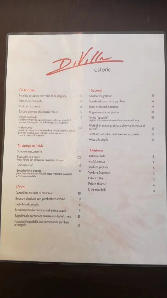 Menu_Osteria DiVilla Rimini_Verucchio_immagine_1