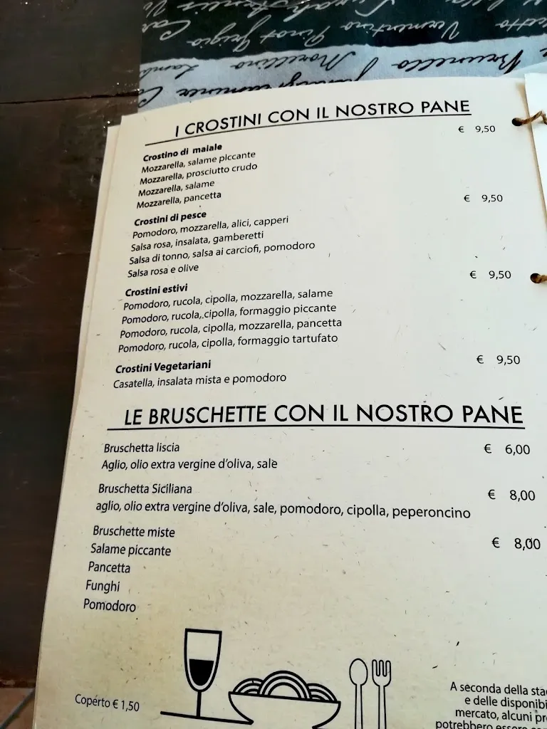 Menu_Taverna Di Purett ristorante crostineria_Verucchio_image_1