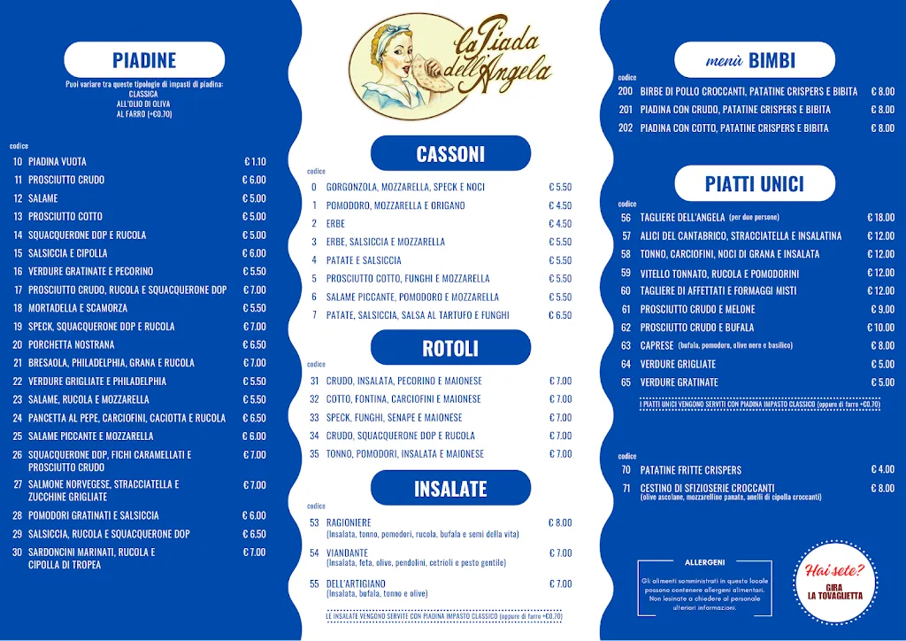 Menu_La Piada Dell'Angela_Verucchio_image_1