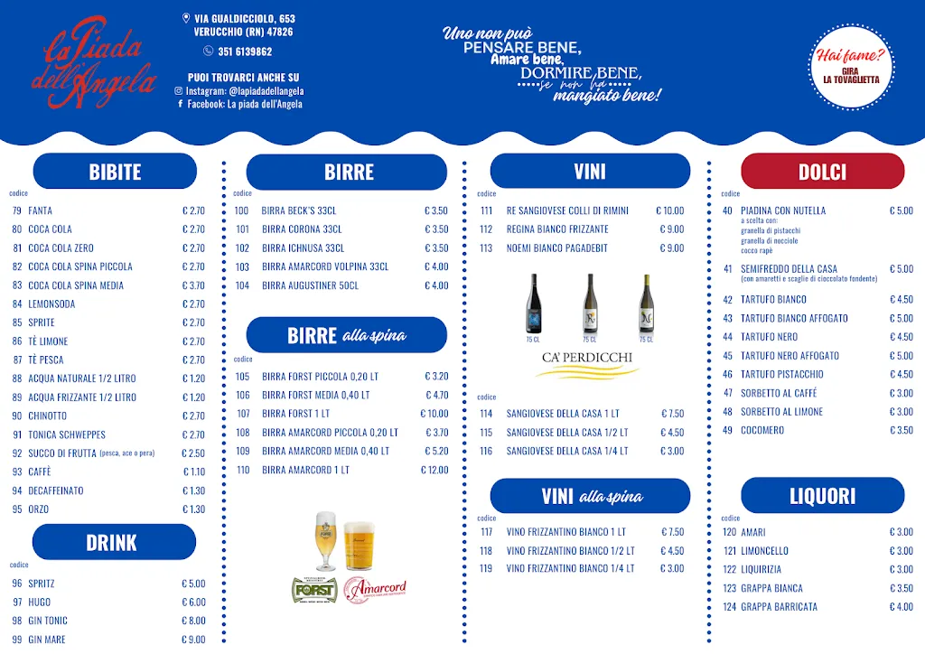 Menu_La Piada Dell'Angela_Verucchio_image_2
