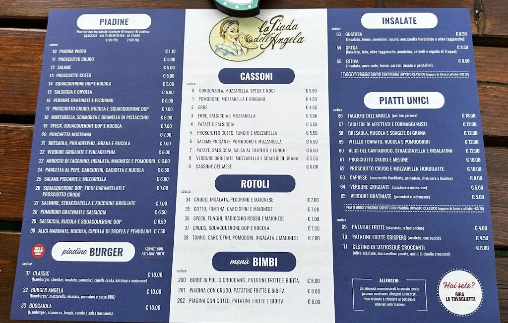 Menu_La Piada Dell'Angela_Verucchio_image_3