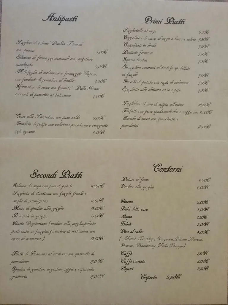 Menu_La Vecchia Taverna_Voghiera_image_1