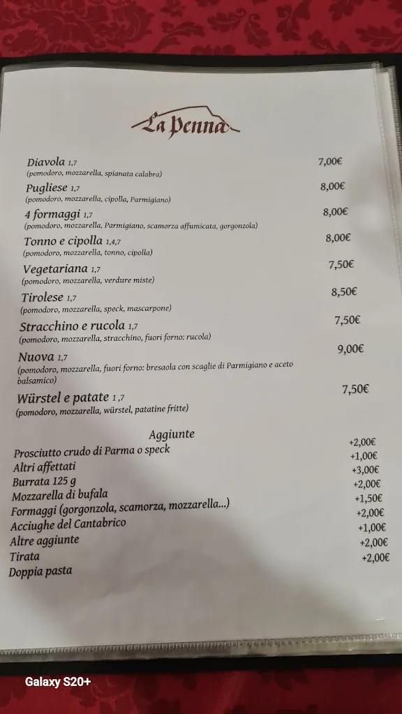 Menu_Ristorante La Penna_Villa Minozzo_immagine_2