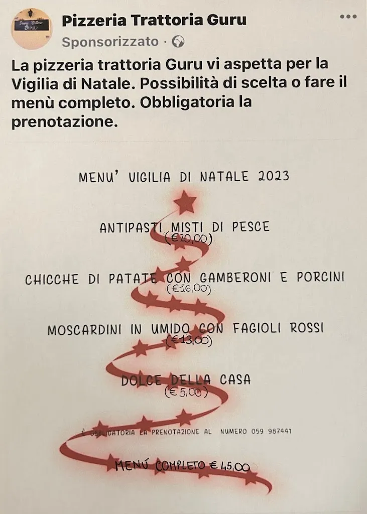 Menu_Pizzeria Trattoria Guru_Zocca_image_2