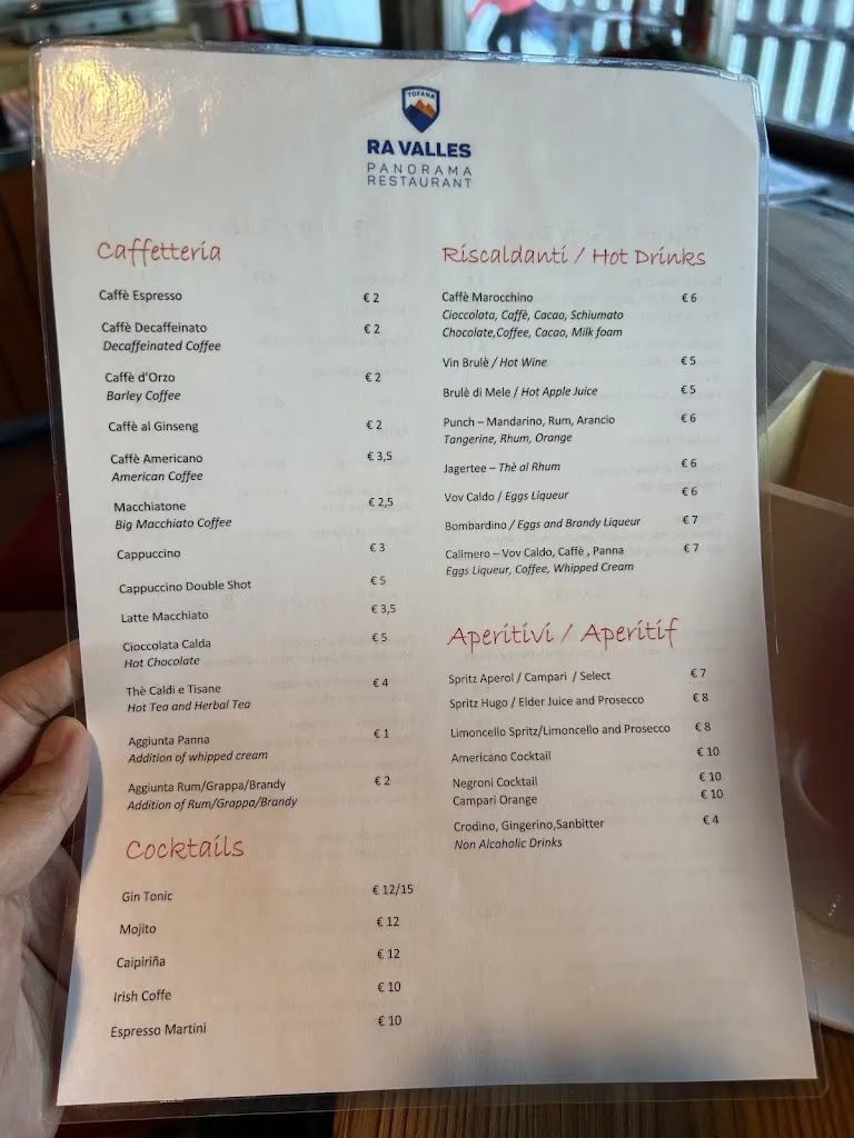 Menu_Capanna Ra Valles 2470 m_Ampezzo_image_3