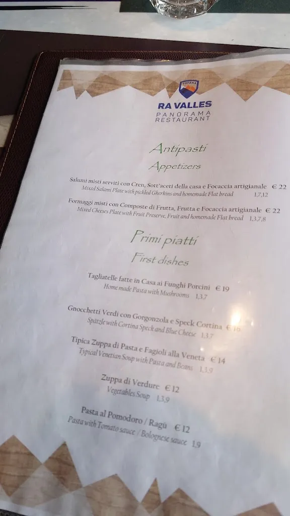 Menu_Capanna Ra Valles 2470 m_Ampezzo_image_4