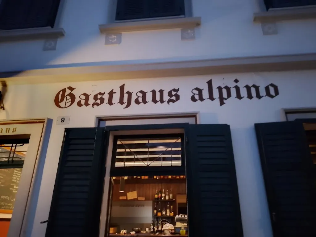GASTHAUS ALPINO restaurant in Aiello del Friuli