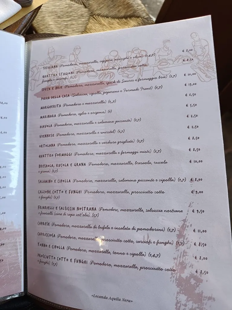 Menu_Aquila Nera - Restaurant Hotel_Aquileia_image_4