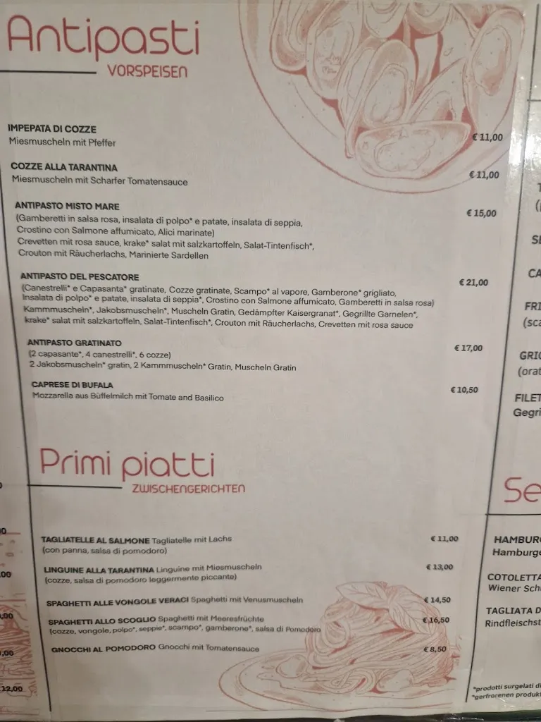 Menü_Vecchia Napoli Pizzeria Ristorante_Aquileia_Bild_3