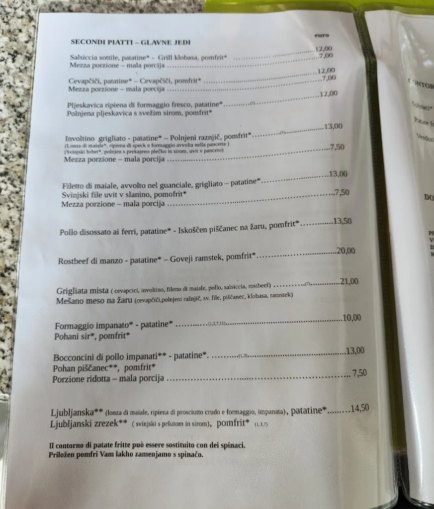 Menu_Trattoria Terzoni 