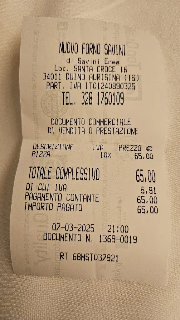 Ana K._Nuovo forno Savini_Aurisina_review