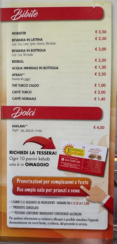 Menu_Istanbul Kebab è Pizza 13_Azzano Decimo_immagine_4