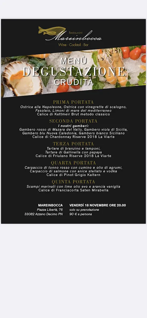 Menu_Ristorante Mareinbocca_Azzano Decimo_image_1