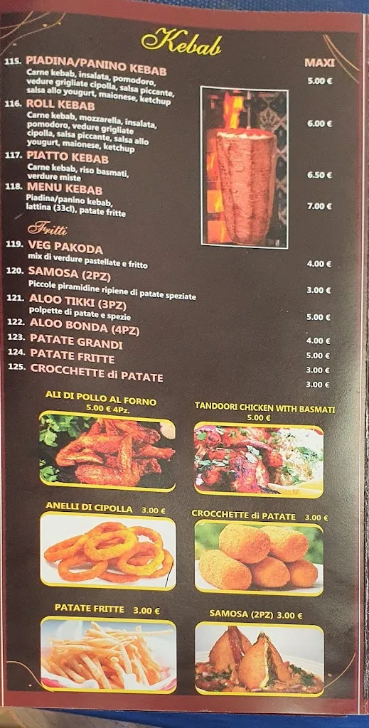 Menu_Tandoori Spice Indian restaurant & kebab_Azzano Decimo_immagine_3