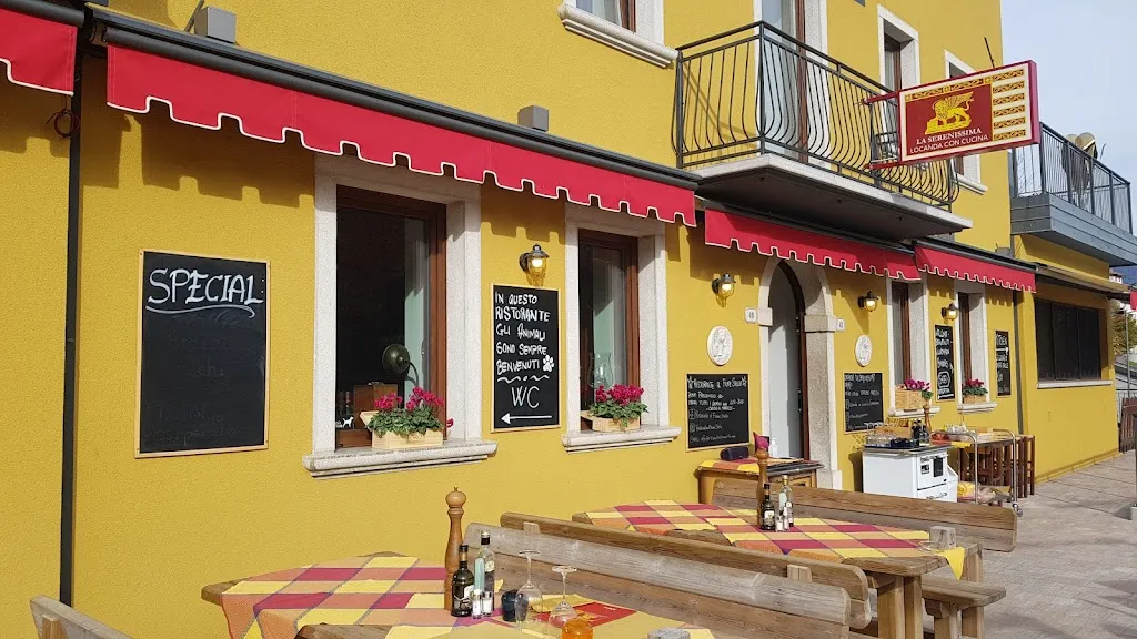 La Serenissima restaurant in Barcis