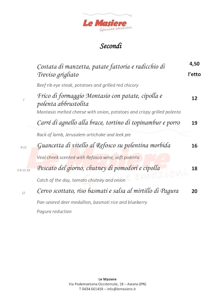 Menu_Le Masiere_Aviano_immagine_2