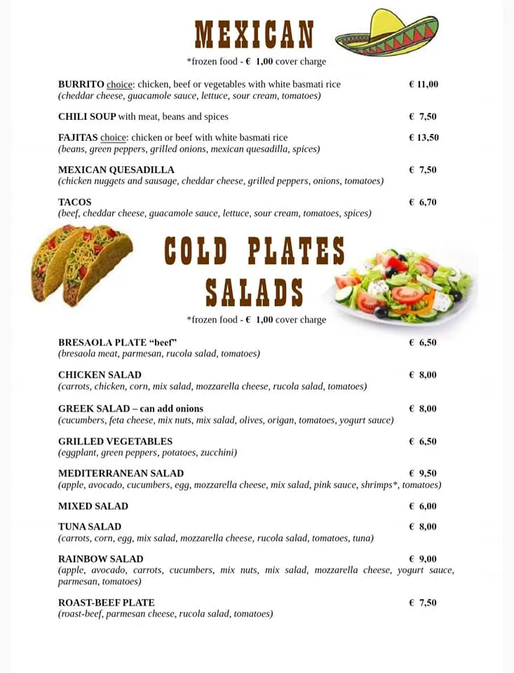 Menu_Western House_Aviano_image_4
