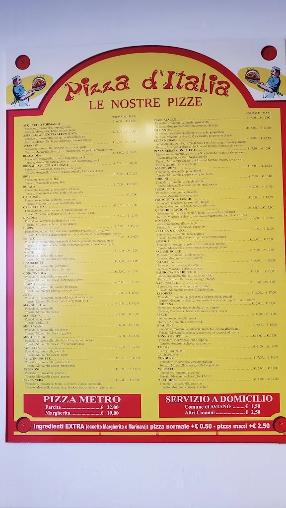 Menu_Pizza d'Italia_Aviano_image_3
